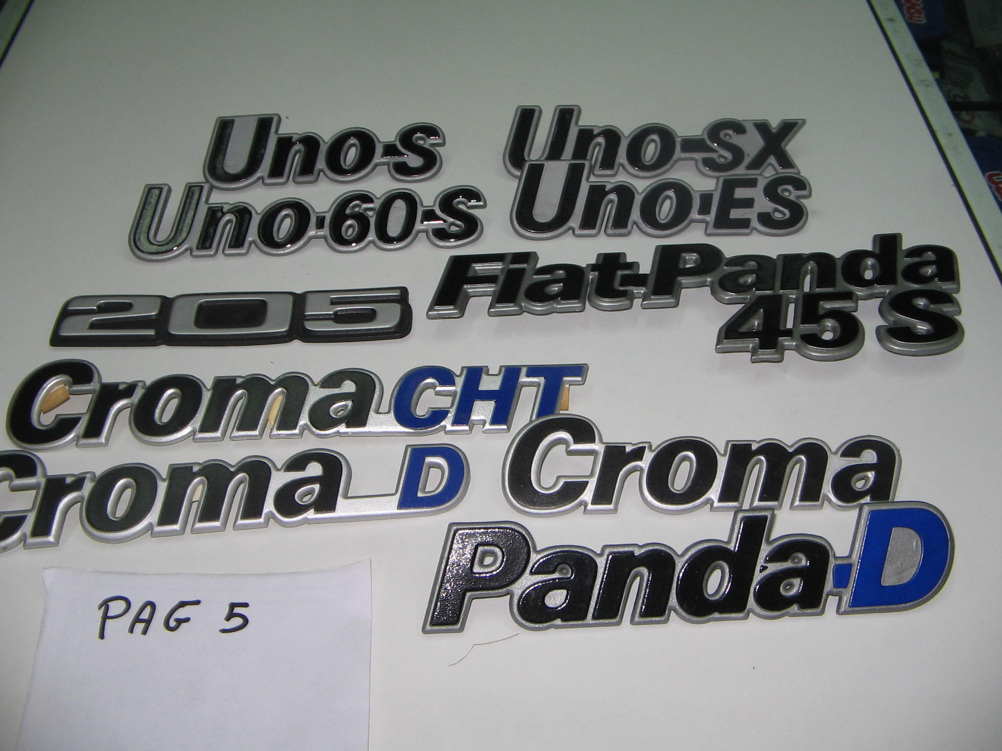 SIGLE PAG N. 5